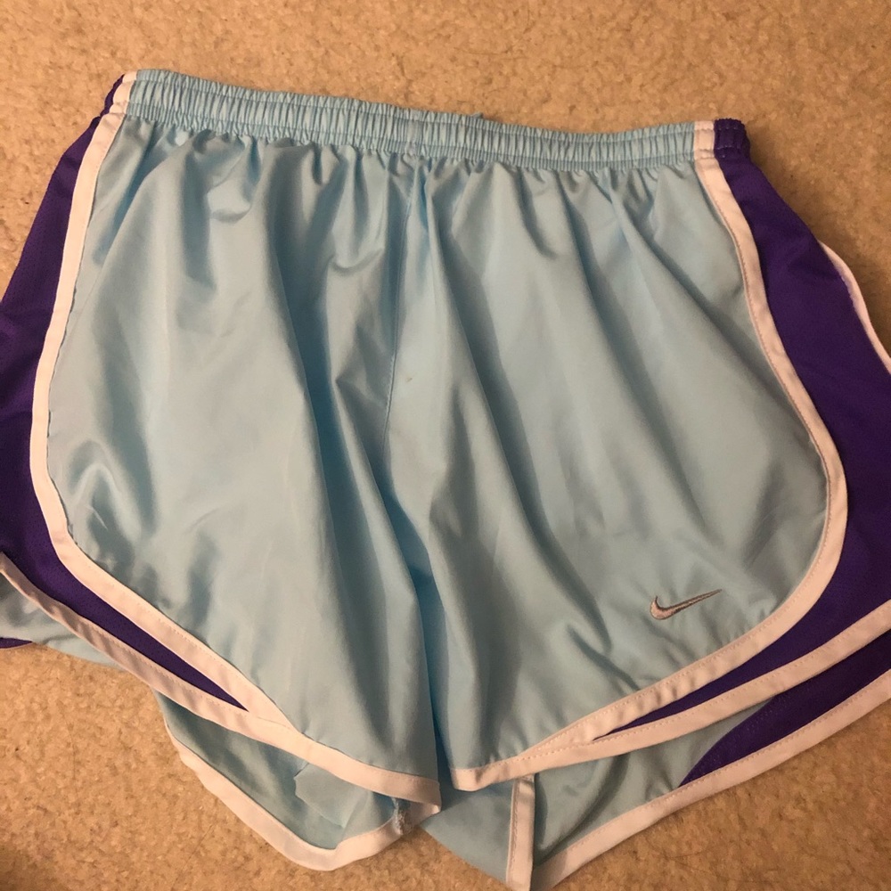 Nike Women Running Shorts in Blue/Purple